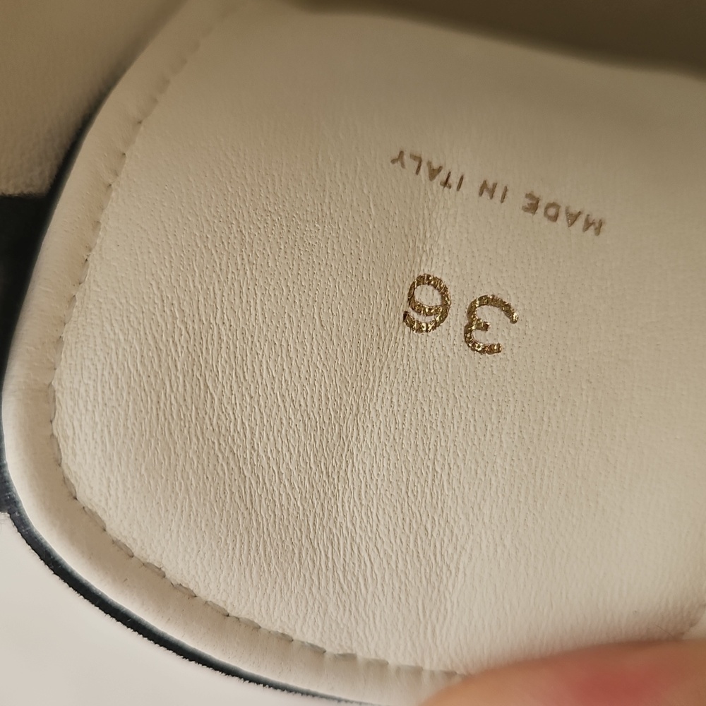 THE ROW: Black Mary H Minimalist Sneakers - Picture 7 of 9